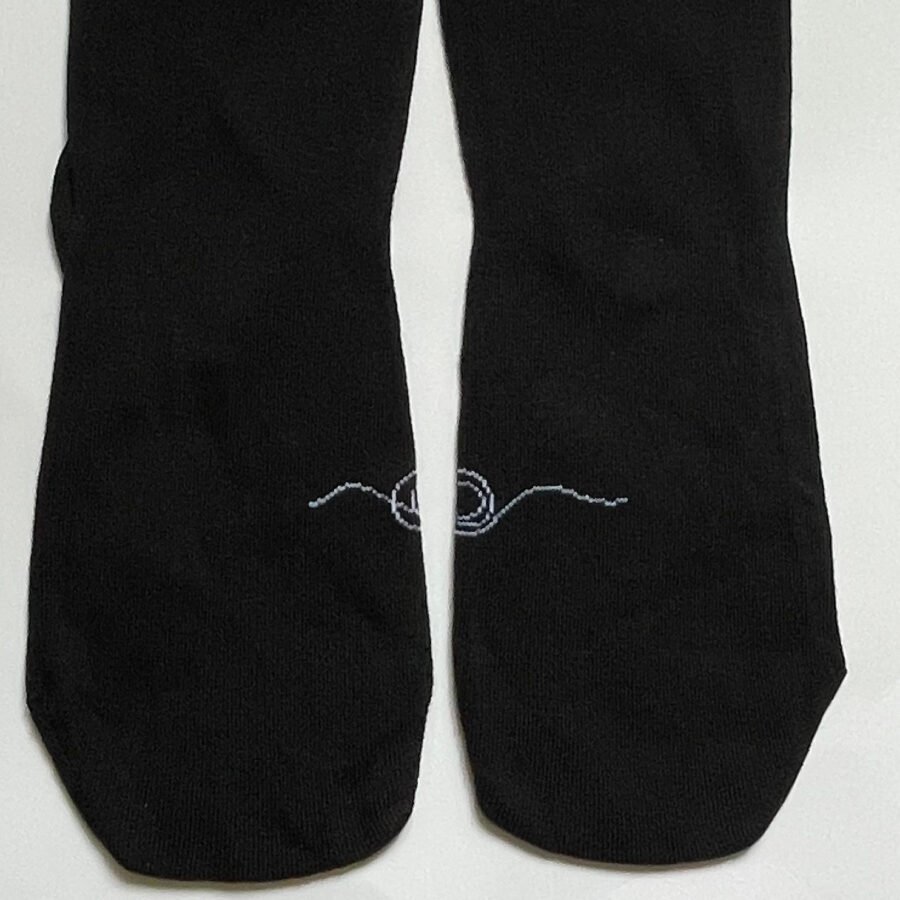 Calcetines Barefoot infantil Negro • A Tres Hilos